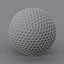 golfball ball 3d model