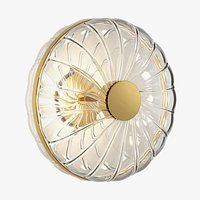 Blown glass Dome Wall light