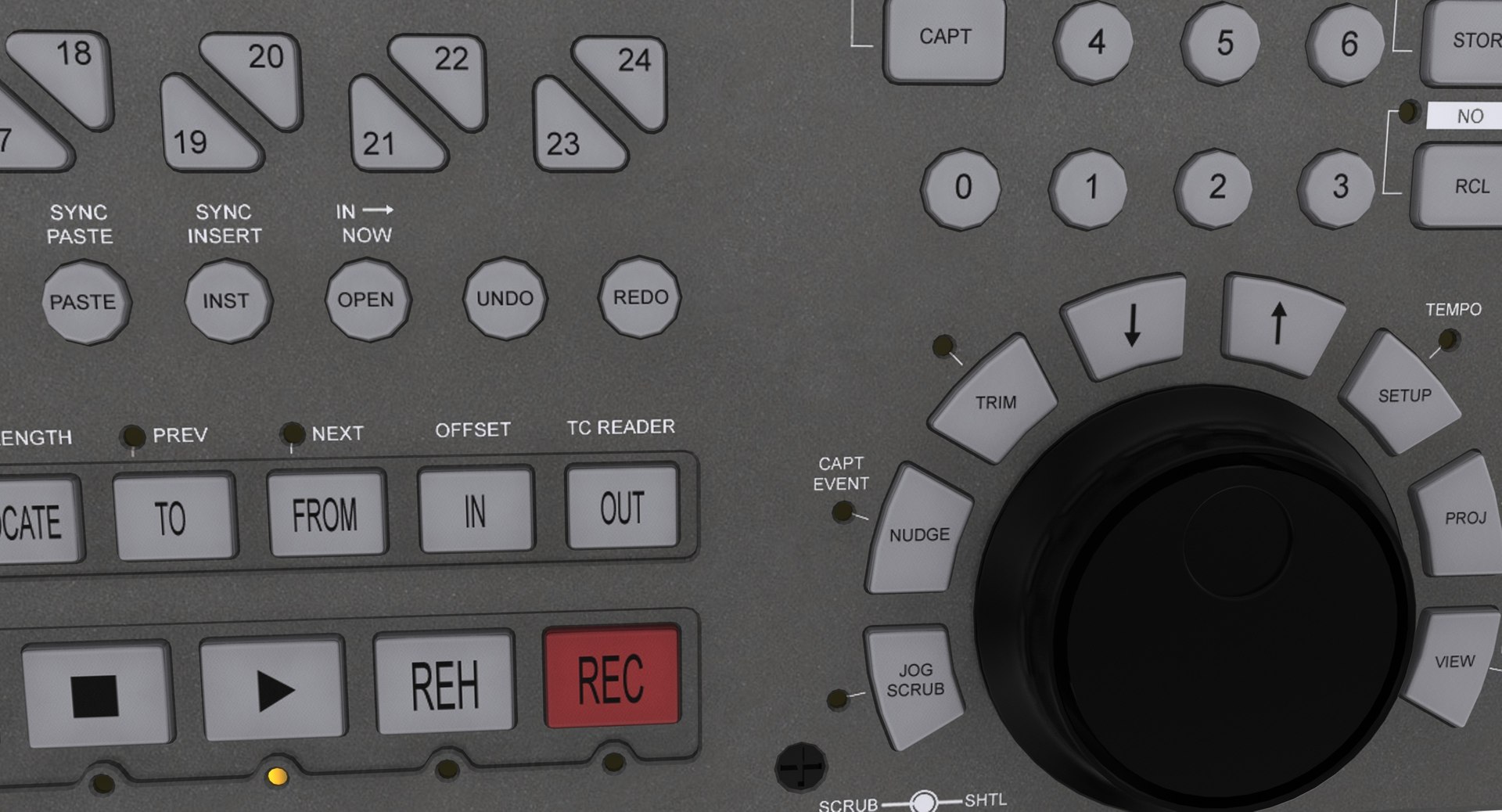Multitrack Recorder Rack 3d Max