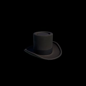 Top Hat 3D model