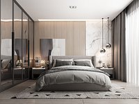 Interior - Modern Bedroom 603
