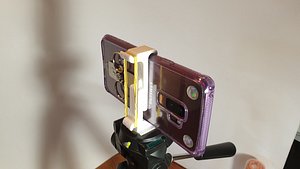 Smartphone tripod adapter