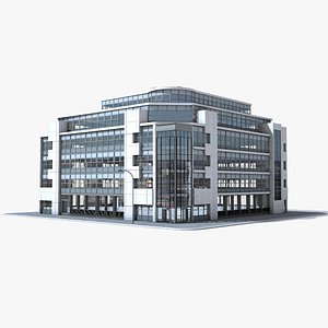 modern office, mall or shopping building