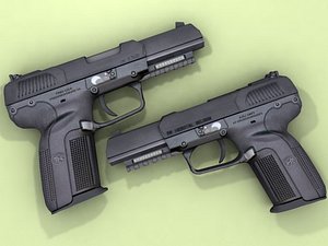 fn fiveseven seven 3d model