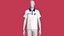 Polo moderno de cuello con cremallera para hombre, estilo universitario.