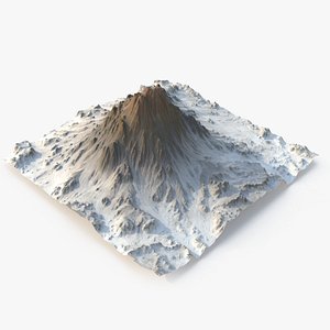 rocky mountain - 5 3D model