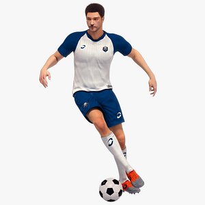 Male Soccer Player Animated HQ