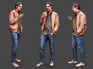 Stylized Man Character