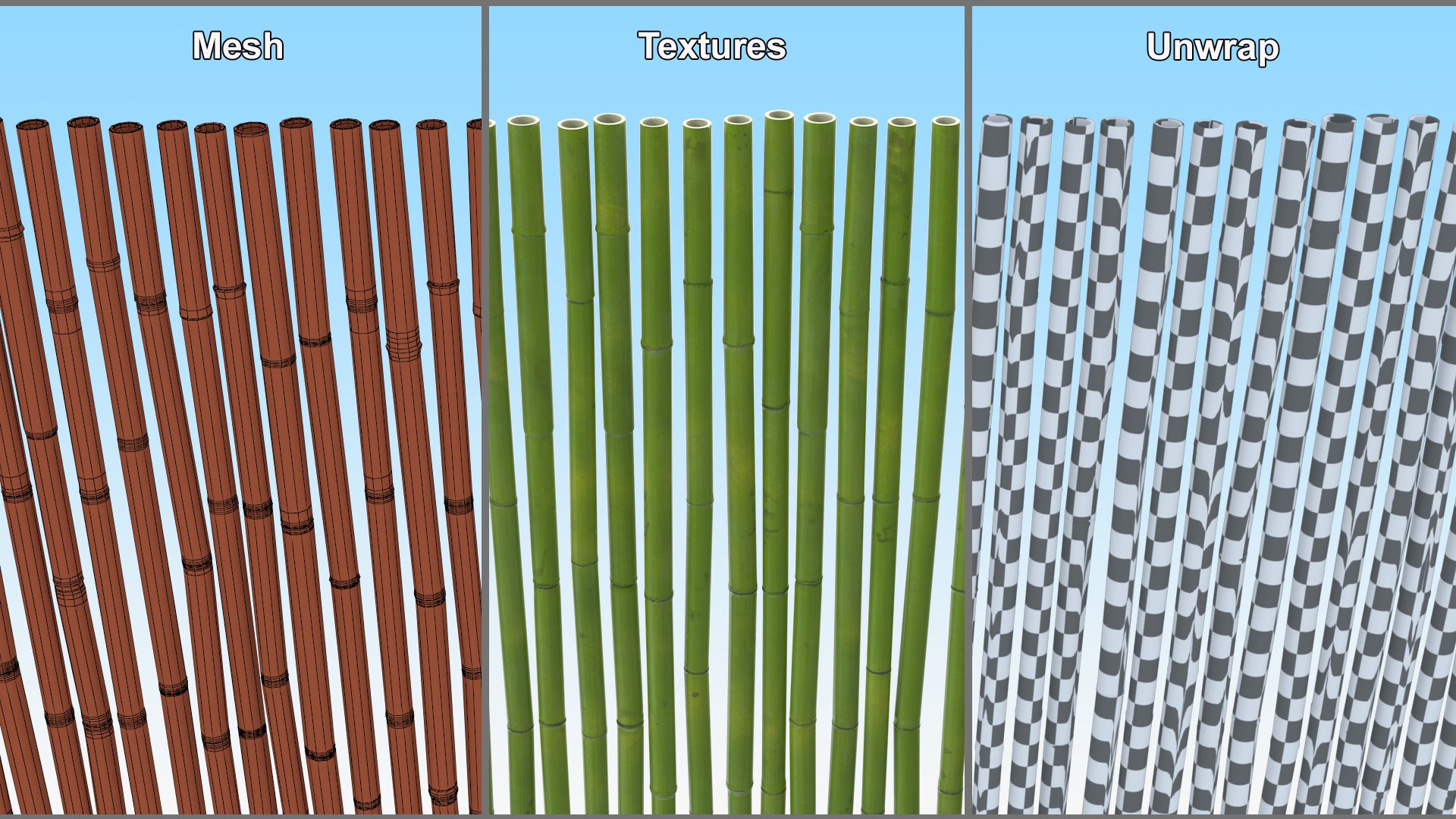 3D Natural Bamboo Fence Green https://p.turbosquid.com/ts-thumb/rX/Bf3JNF/Xl/naturalbamboofencegreenvray3dmodel011/jpg/1669329645/1920x1080/fit_q87/acbe3510056f01bf0c274f64f2d9d61435c6ed79/naturalbamboofencegreenvray3dmodel011.jpg