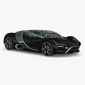 Hydrogen Hypercar Black