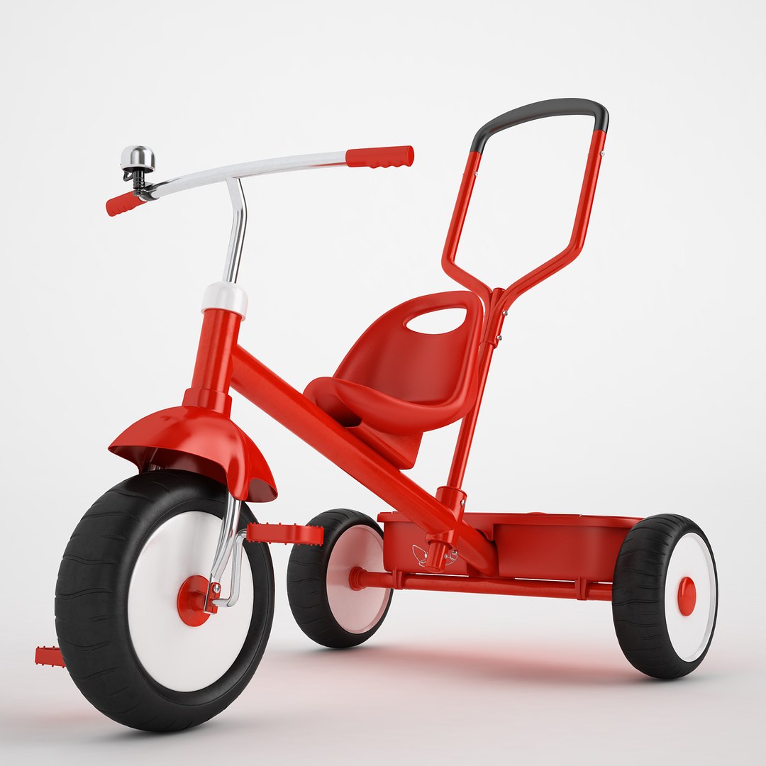 Steer and stroll sales trike