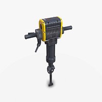 Jackhammer Low-poly PBR