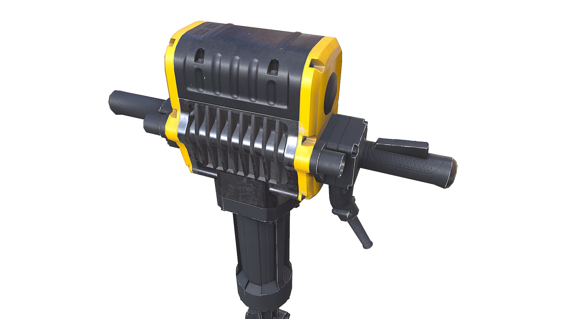 Jackhammer Low-poly PBR 3D model https://p.turbosquid.com/ts-thumb/rX/MU4y0v/RY/screenshot007/png/1767943405/1920x1080/fit_q87/7e2c18ffbb22c847f49f8caeed2b939b02ab287c/screenshot007.jpg