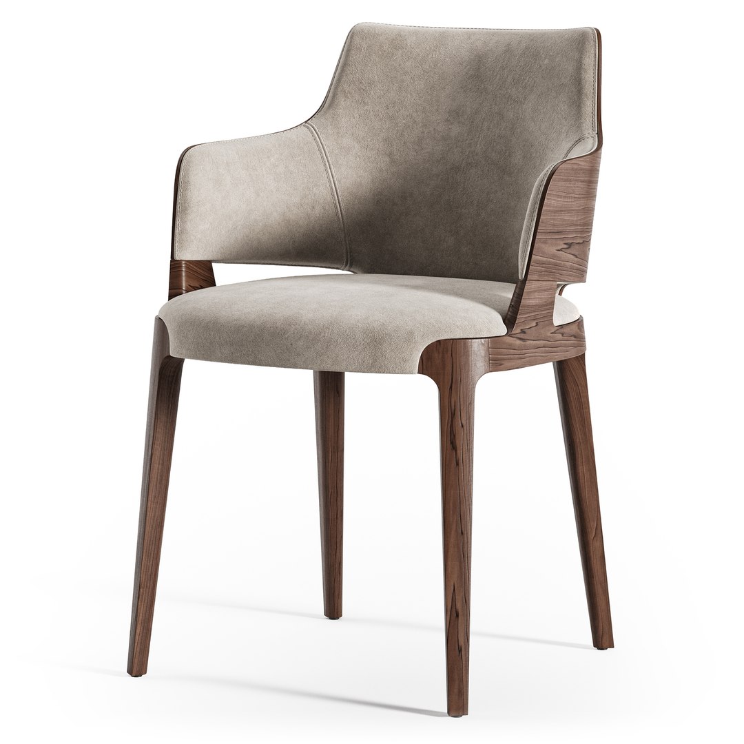 Potocco Velis armchair 3D model - TurboSquid 2057546