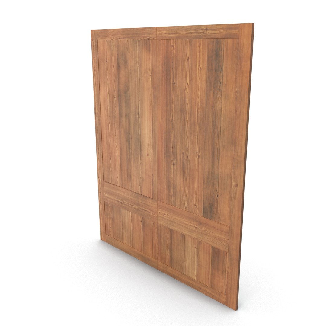3d Model Wooden Panelling