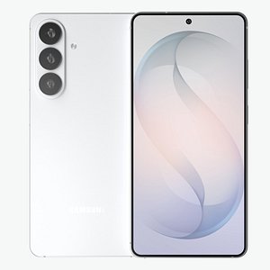 3D Samsung Galaxy S26 Plus White