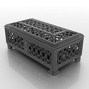 casket 3D model