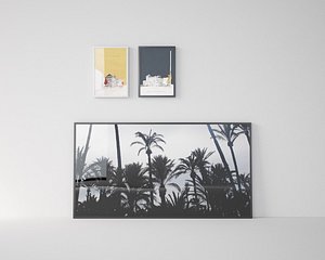 picture frames 3D model