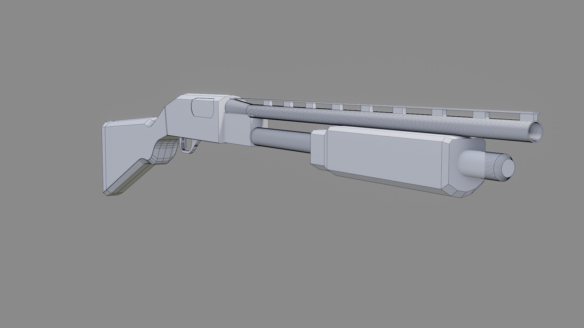 FPS Shotgun - Low Poly - Game Ready Model - TurboSquid 1898288