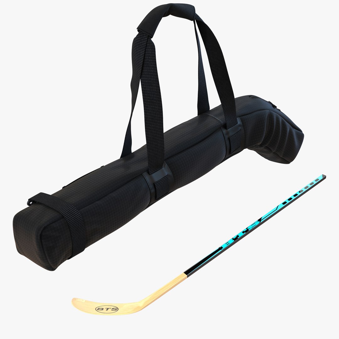 Hockey Stick Bag 2 3D Models Set 3D model preview