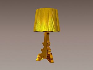 3d kartell bourgie lamp model