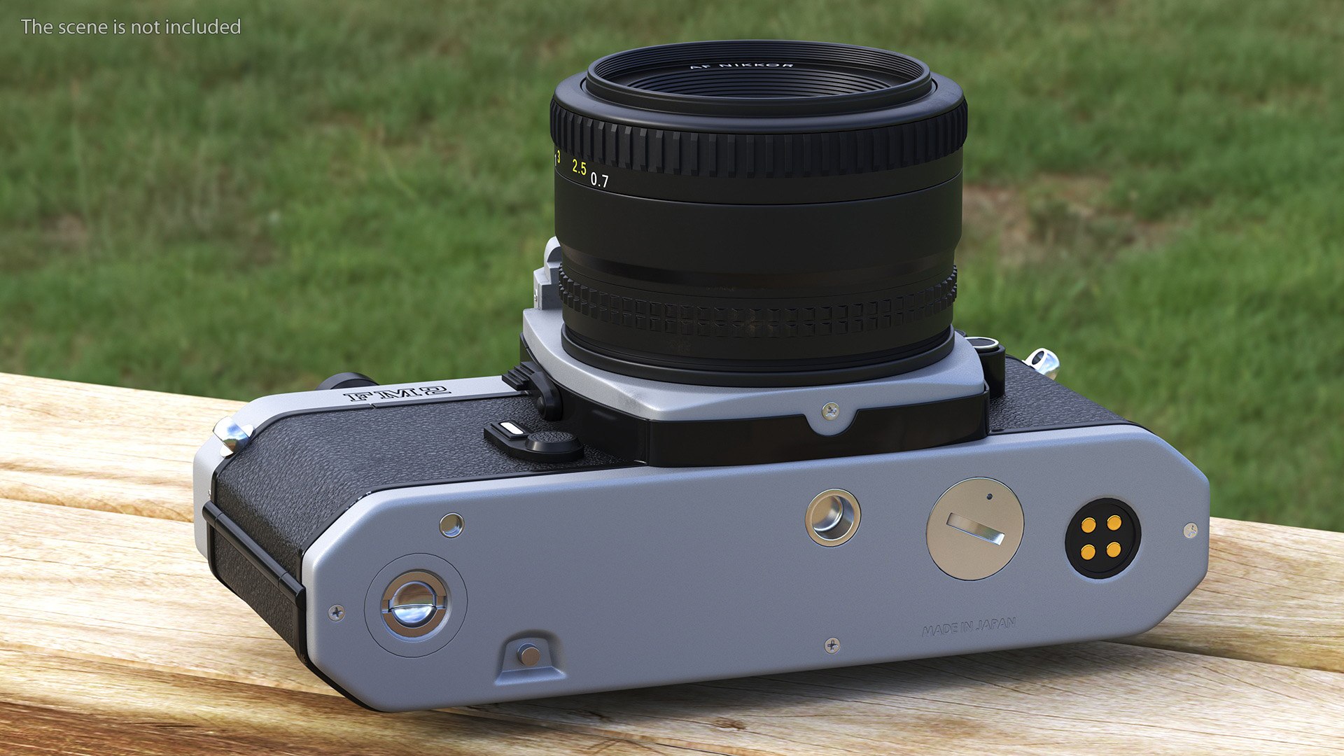 Nikon FM2 SLR Manual Focus Film Camera Model TurboSquid 2145545