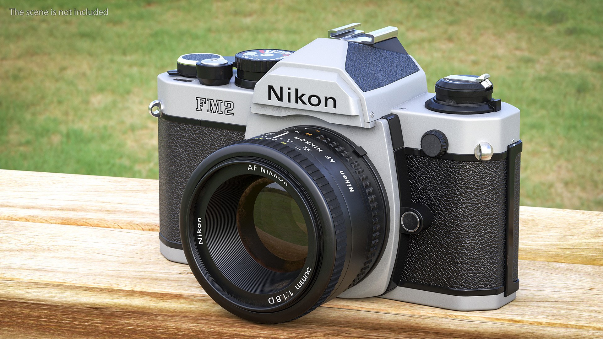 Nikon FM2 SLR Manual Focus Film Camera Model - TurboSquid 2145545