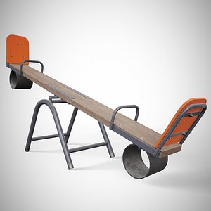 3D Painted Playground Swing Balancer