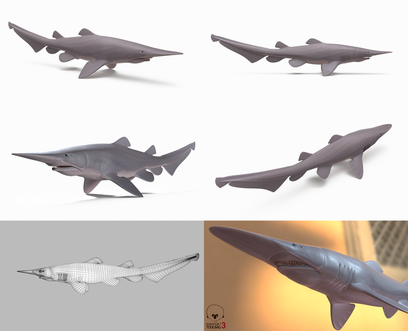 3D Fish Collection 04 https://p.turbosquid.com/ts-thumb/rY/1dK4WQ/dg/goblinshark_1/png/1667799620/1920x1080/fit_q87/860a2bc8afd4ac275a0f643ee9072d746cbc036a/goblinshark_1.jpg