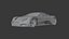 2009 Zenvo St1 高精細スポーツカー 3Dモデル クリーントポロジー ゲーム対応 UVアンラップ