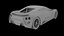 2009 Zenvo St1 高精細スポーツカー 3Dモデル クリーントポロジー ゲーム対応 UVアンラップ
