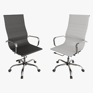3D Ergonomic executive office chair