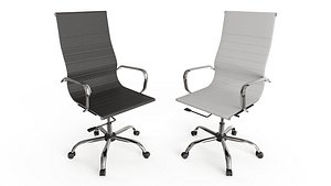 3D Ergonomic executive office chair