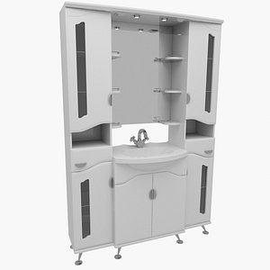 bathroom furniture 3d model