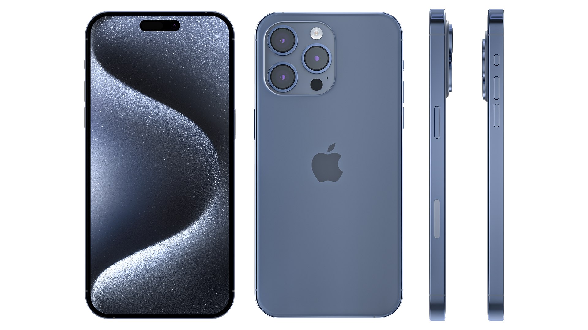 Apple iPhone 15 Pro Max from Xfinity Mobile in Blue Titanium