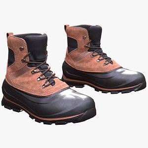 Boots 12 - All MH Bodies  and UE5 Skeletons - Rigged 3D model