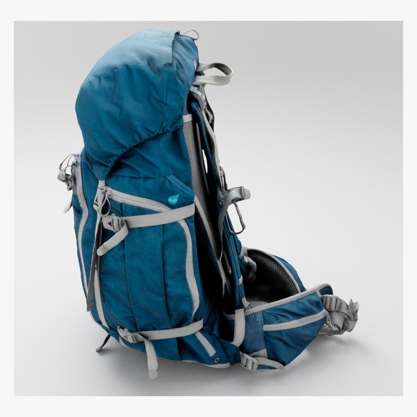 modelo 3d large hiking backpack for tourism - TurboSquid 1974140