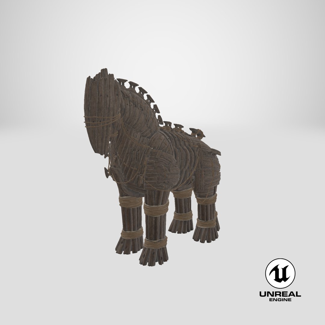 3D wooden trojan horse model https://p.turbosquid.com/ts-thumb/rY/JzVQiy/WF/stemcell_unreal_render/png/1679585155/1920x1080/fit_q87/3a3d8ed4a223a39a63661c7d11e425ee13c38880/stemcell_unreal_render.jpg