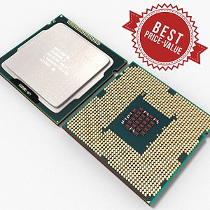 cpu intel celeron g465 3d model
