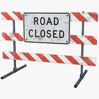 Construction Work Sign HD