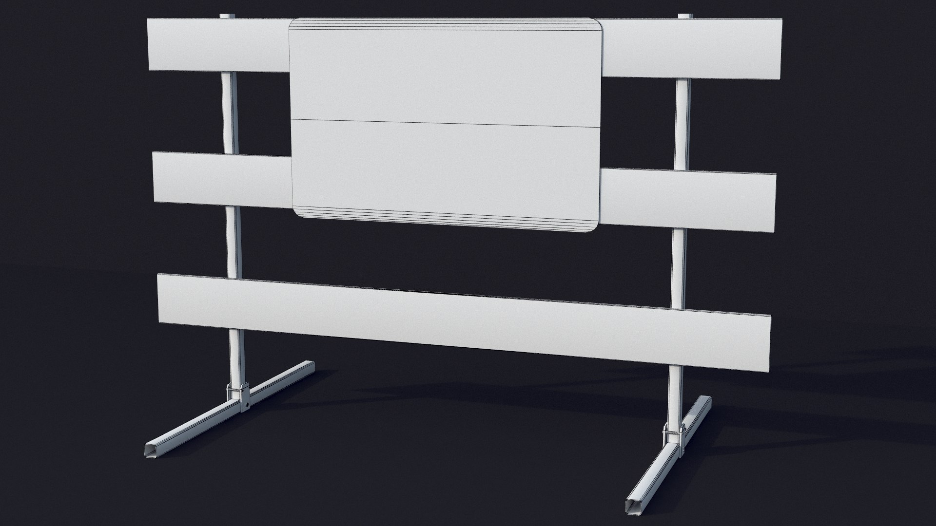 3D Model Construction Work Sign HD - TurboSquid 1841311