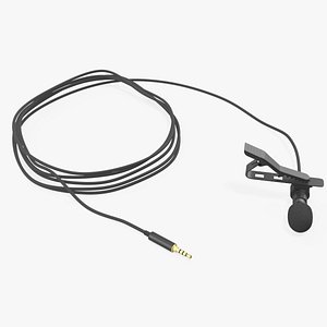 3D Wired Lavalier Microphone