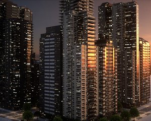 City Block Type A11 3D model