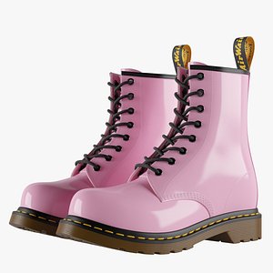 3D Womens Leather Boots 2