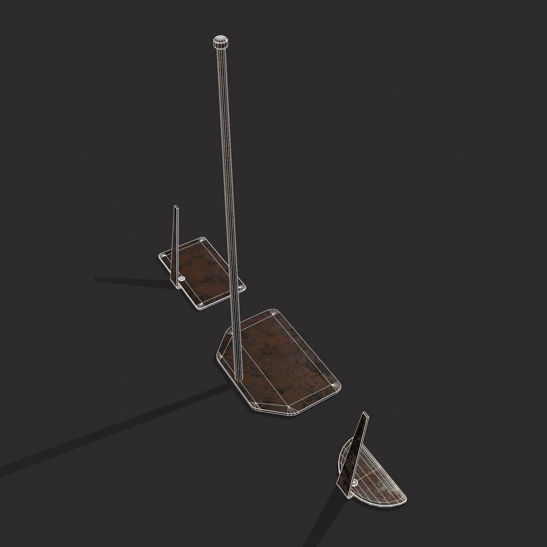 Fire Rakes 3D Model - TurboSquid 1842252
