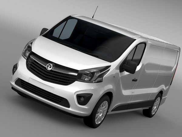 3d model vauxhall vivaro 2015 l2h1