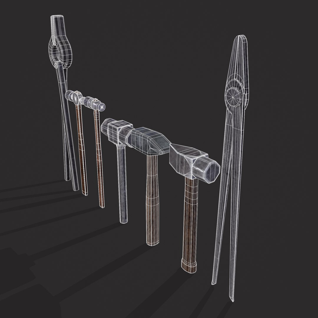 3D Blacksmith Tool Set https://p.turbosquid.com/ts-thumb/rY/jlo754/y1/8/png/1642549313/1920x1080/fit_q87/f2719a24242a6ad8ab206e14c11ef941d42140aa/8.jpg