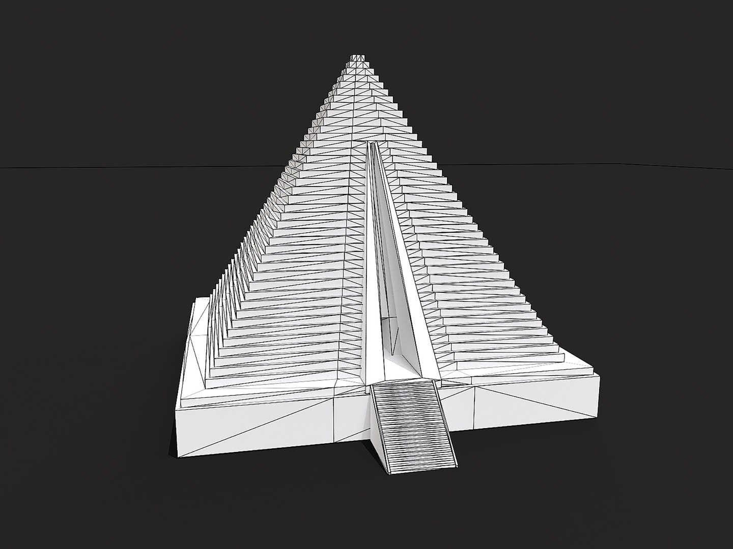 Egypt Desert Clay Utility Buildings Houses Pyramids Collection 3D ...
