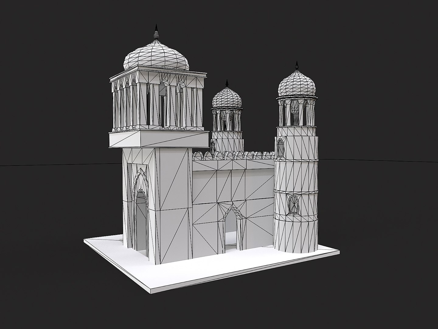 Egypt Desert Clay Utility Buildings Houses Pyramids Collection 3D ...
