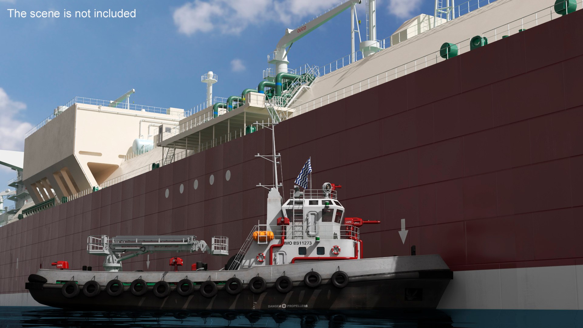 3D LNG Carrier with Tugboat Escort on Water https://p.turbosquid.com/ts-thumb/rY/l0iA23/Pi/lng_carrier_with_tugboat_escort_on_water_003/jpg/1754861564/1920x1080/fit_q87/41c825c3b94edb94225672cd563d16b847a89f9c/lng_carrier_with_tugboat_escort_on_water_003.jpg